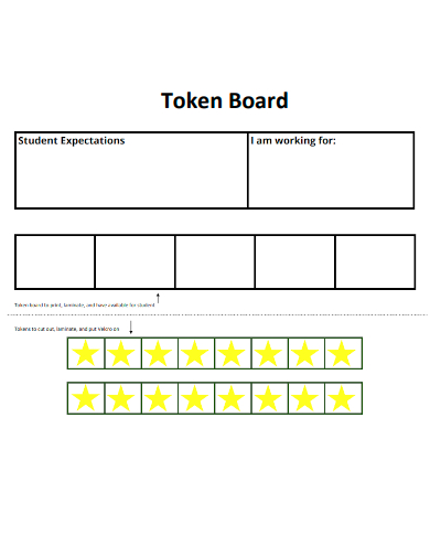 FREE 23+ Token Board Samples in PDF | MS Word