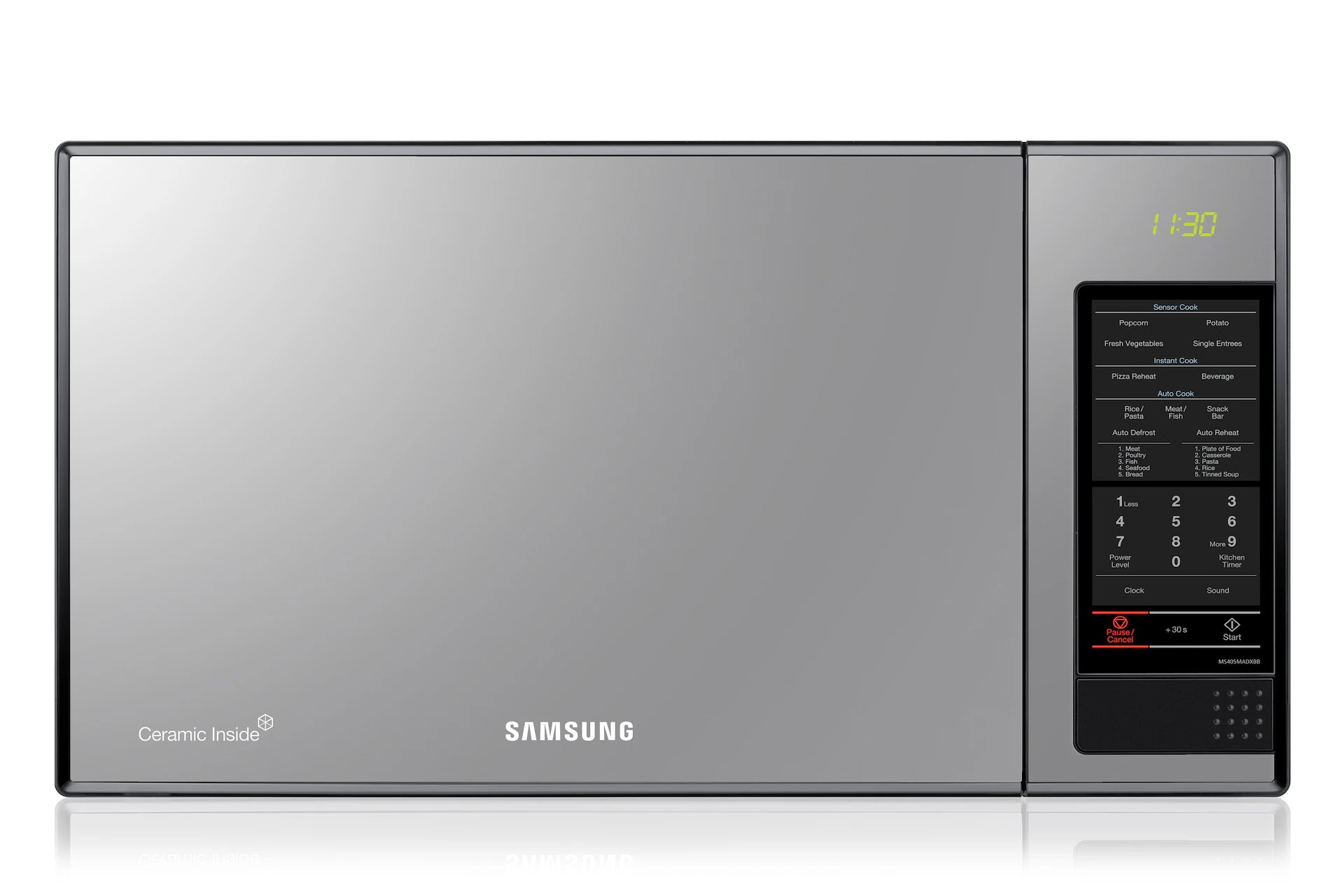 Horno de microondas con Ceramic Inside, 40 L Gris Samsung MX