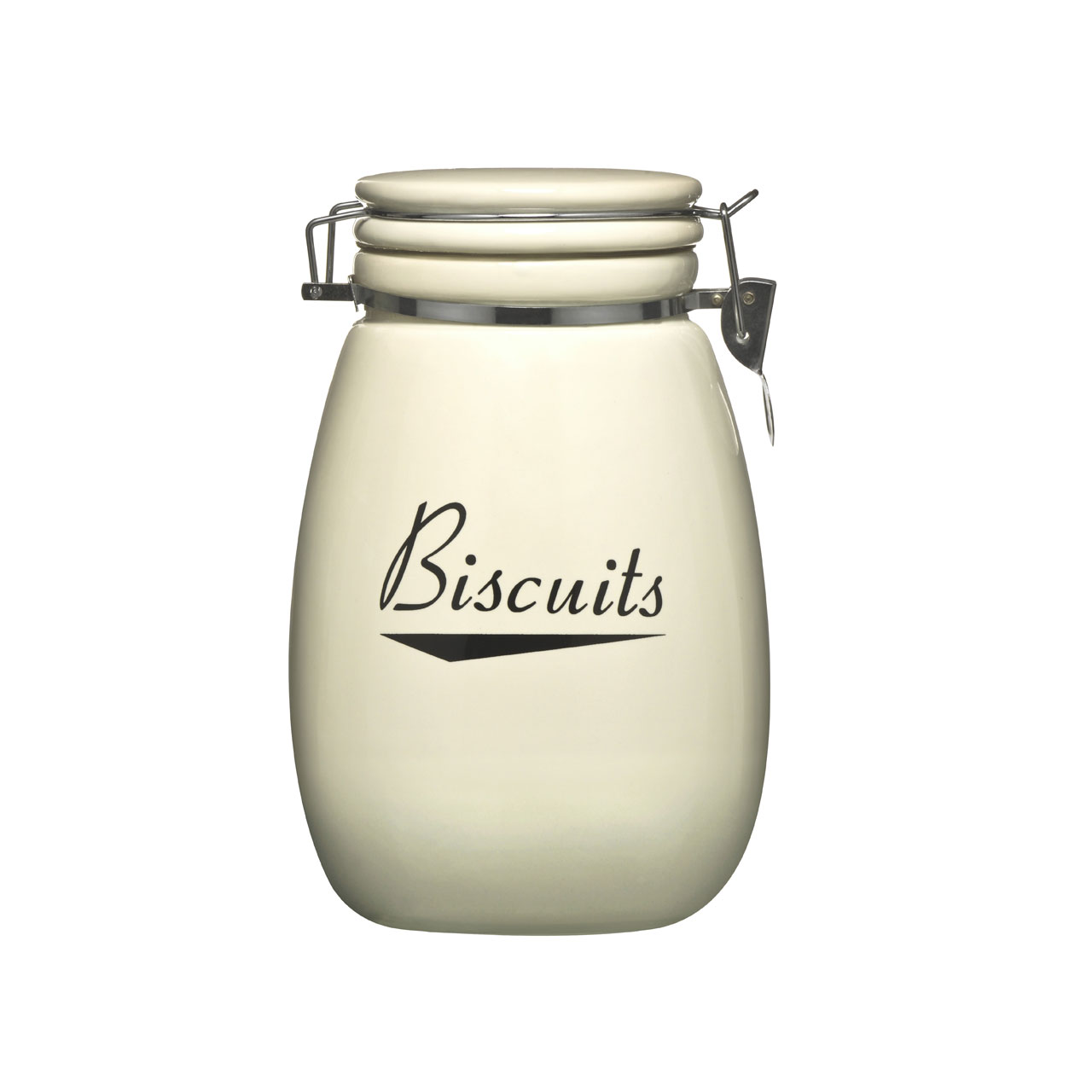 CREAM KITCHEN CERAMIC STORAGE CANISTERS JARS SET TEA COFFEE