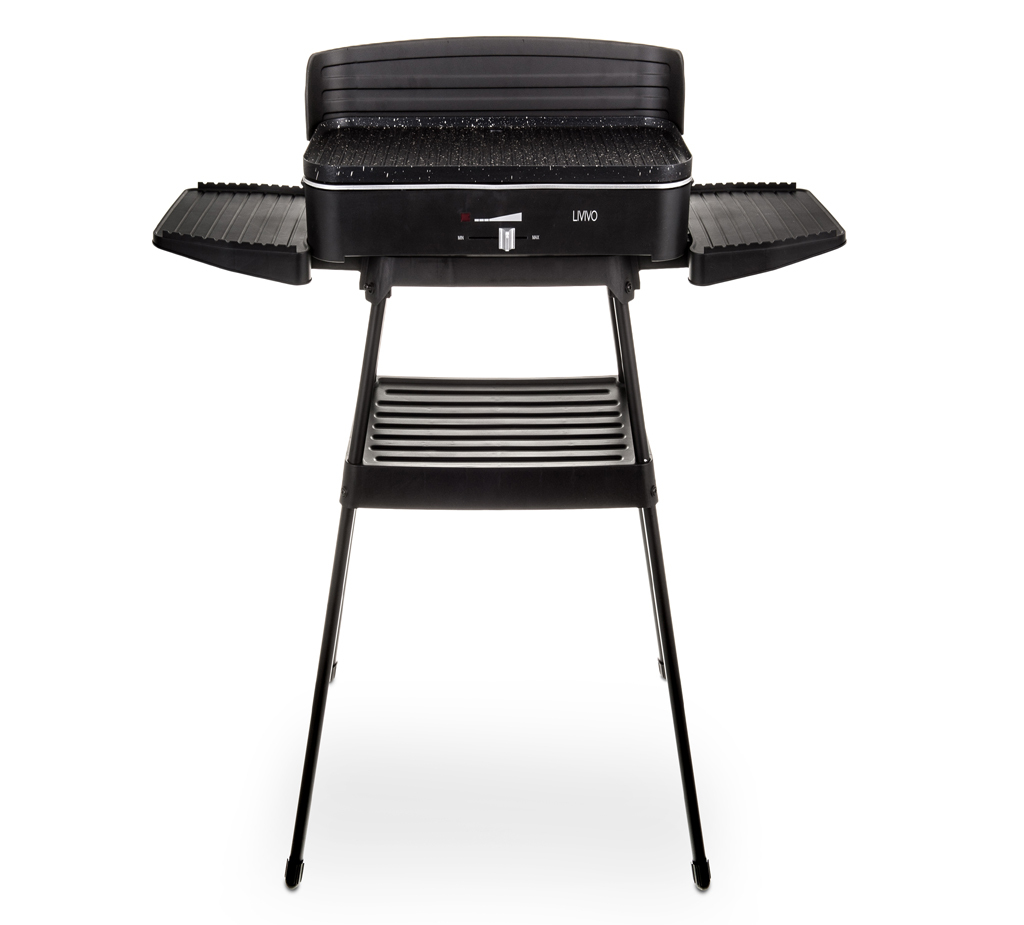 ELECTRIC BBQ GRILL NON STICK INDOOR OUTDOOR FREE STANDING BARBECUE