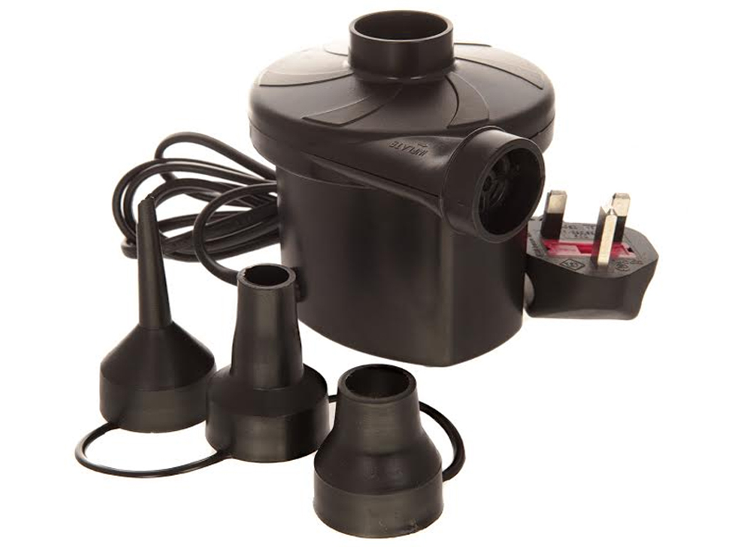 LIVIVO 240V ELECTRIC AIR PUMP AC MAINS INFLATOR POOL AIRBED DEFLATOR