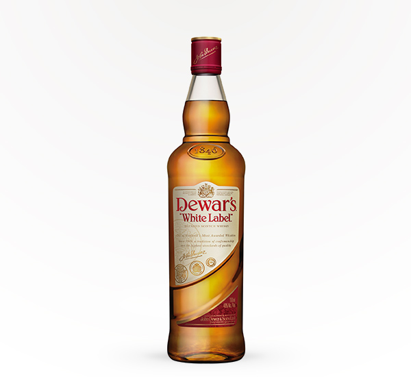 Dewar's White Label Blended Scotch Whiskey Saucey