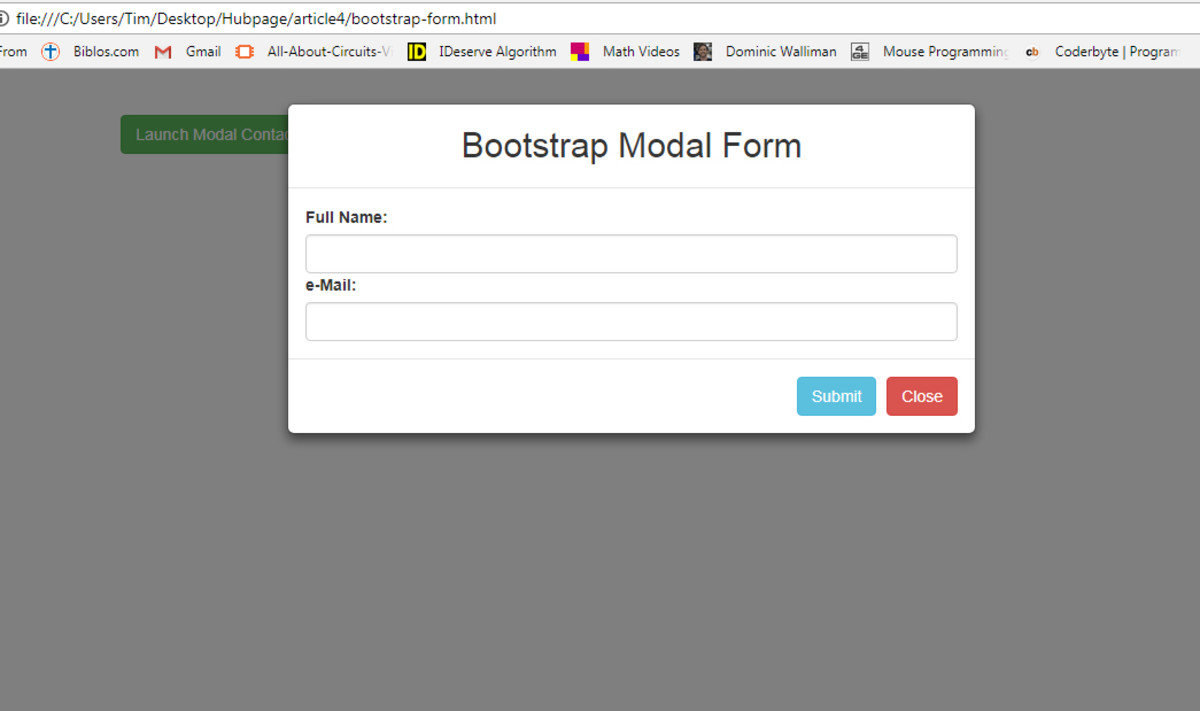 37 Open Bootstrap Modal Using Javascript Javascript Answer