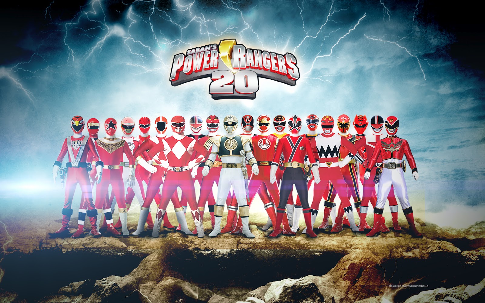 Power Rangers celebrates its 20th Anniversary