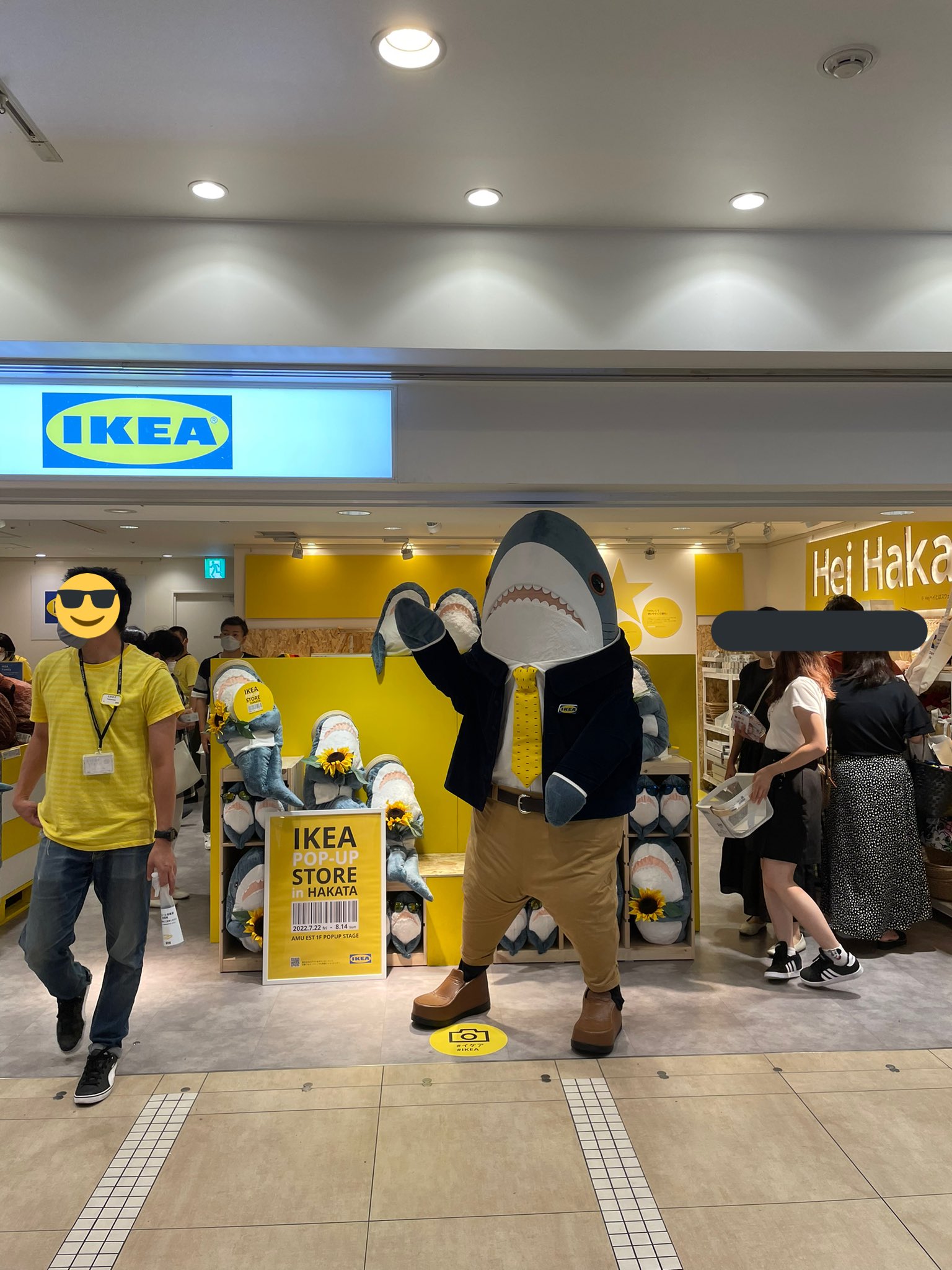 IKEA's Shark Mascot Wears Fancy Suit While Selling Naked BLÅHAJs To
