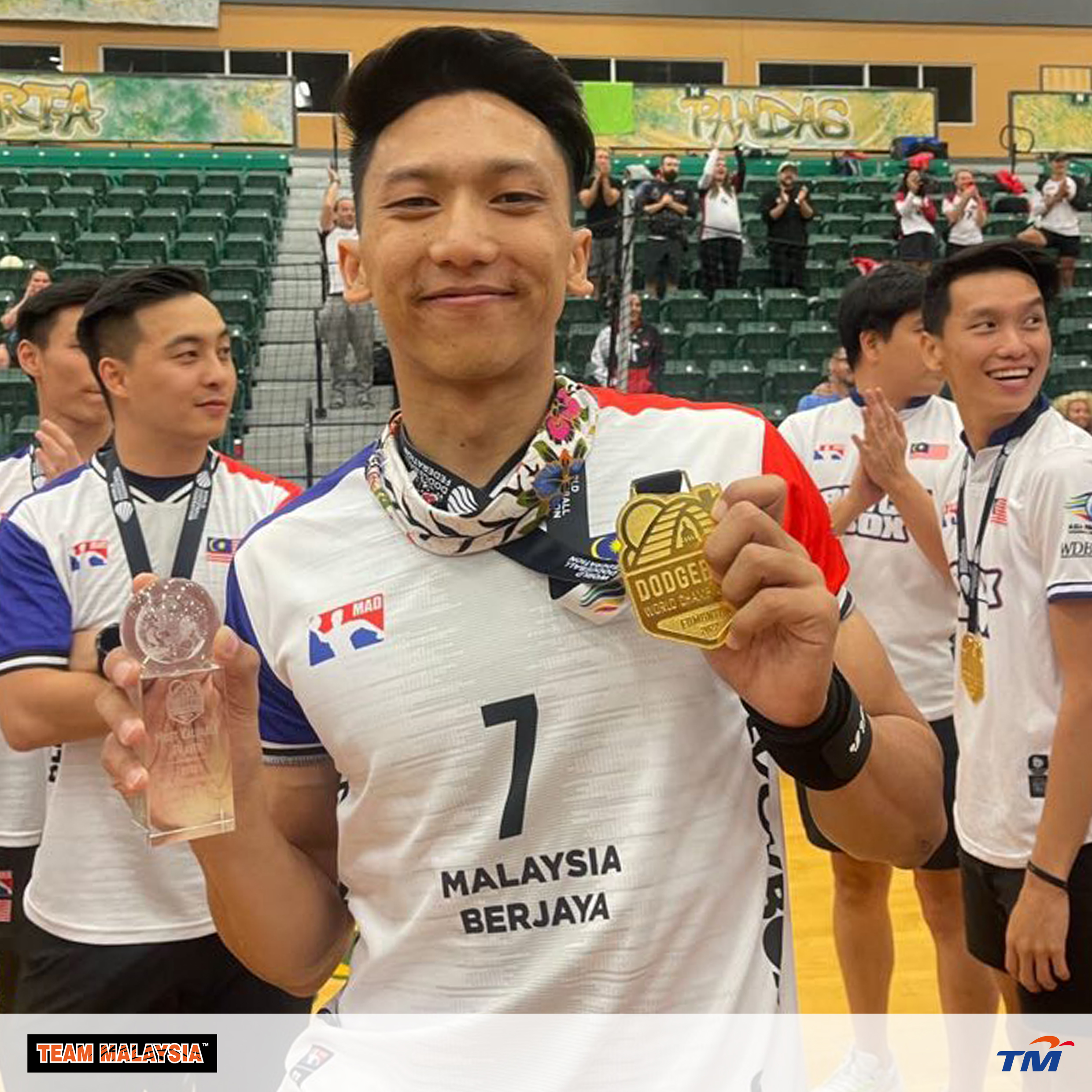 Malaysian Men's Dodgeball Team Bags World Title In Canada For Third Time