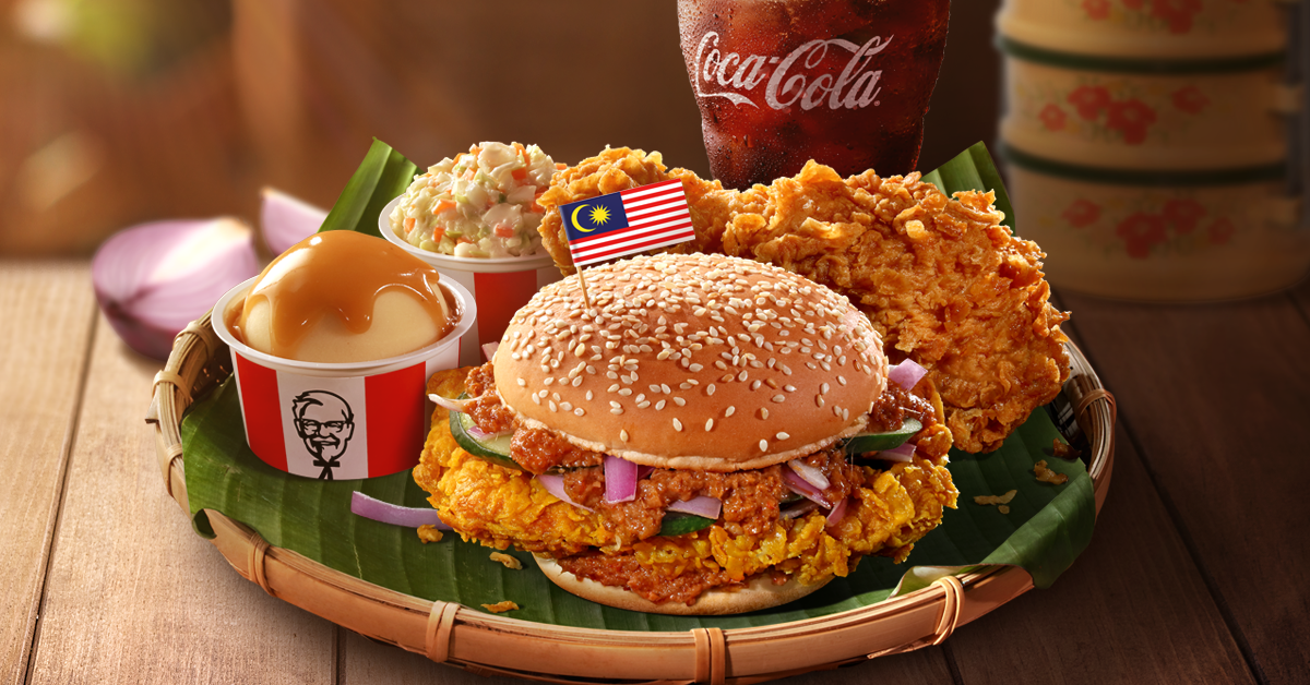Kuah Kacang, Anyone? KFC Launches A New Limited Edition Burger With
