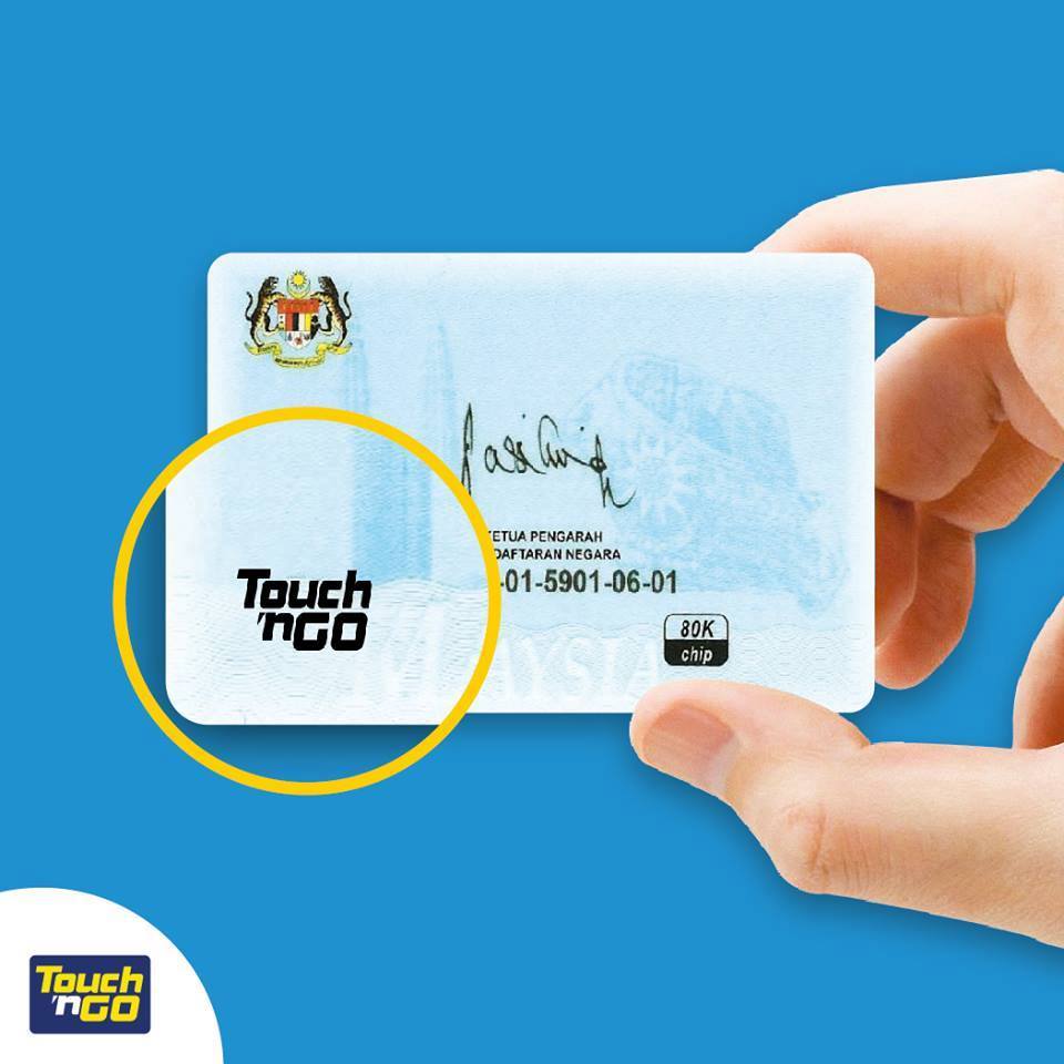Cara Kemas Kini Touch 'N Go Dalam Kad Pengenalan Anda Kalau Dah Expired