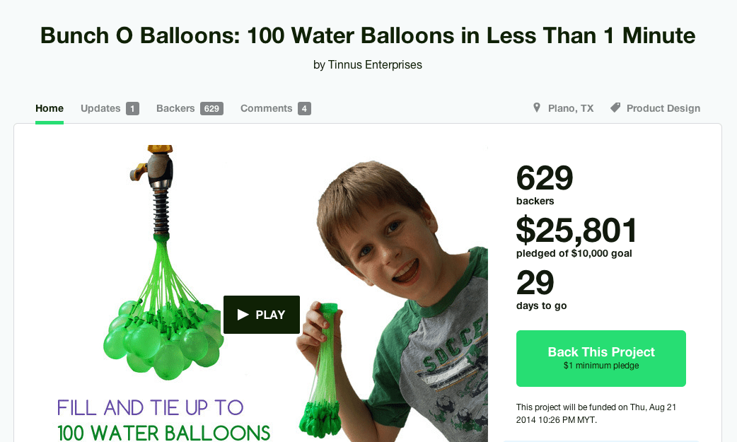 This Genius Invention Gives You The Power To Fill 100 Water Balloons In