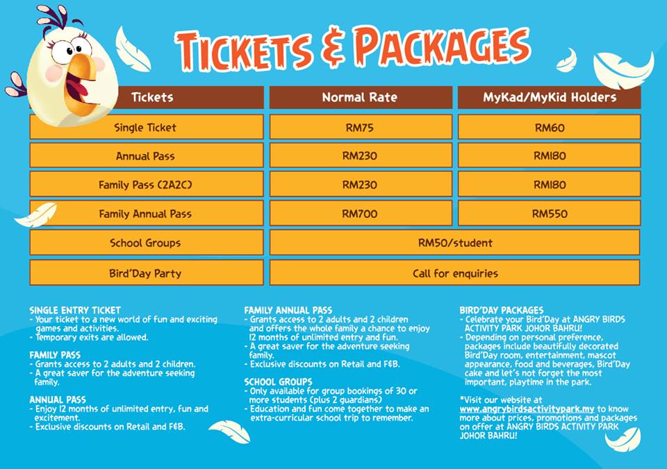 Angry Birds Activity Park To Open In Johor Bahru On 31 October