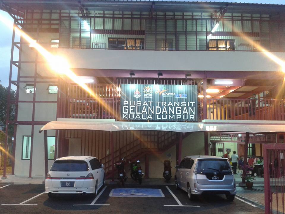 Pusat Transit Gelandangan KL 'Syurga' Baru Buat