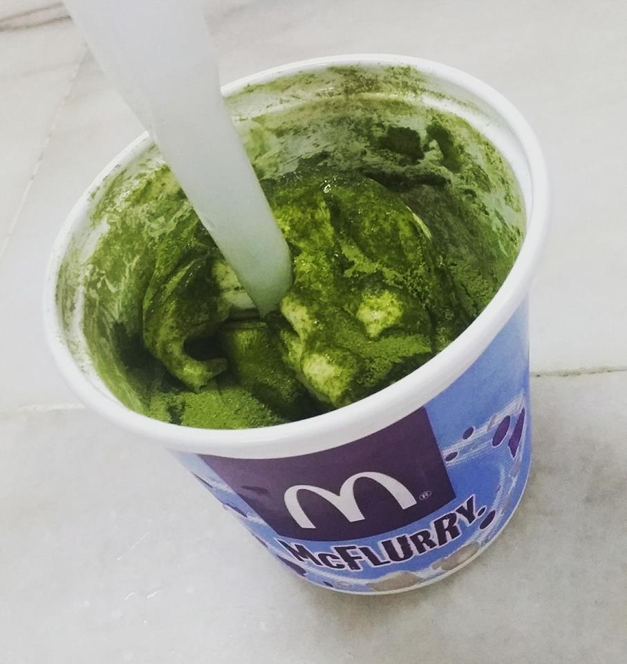 Rejoice, Matcha Lovers! The Green Tea McFlurry Has Finally Arrived In