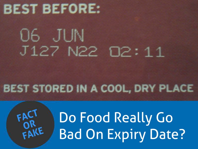 [FACT OR FAKE 20] Does Food Really Go Bad On Expiry Date?
