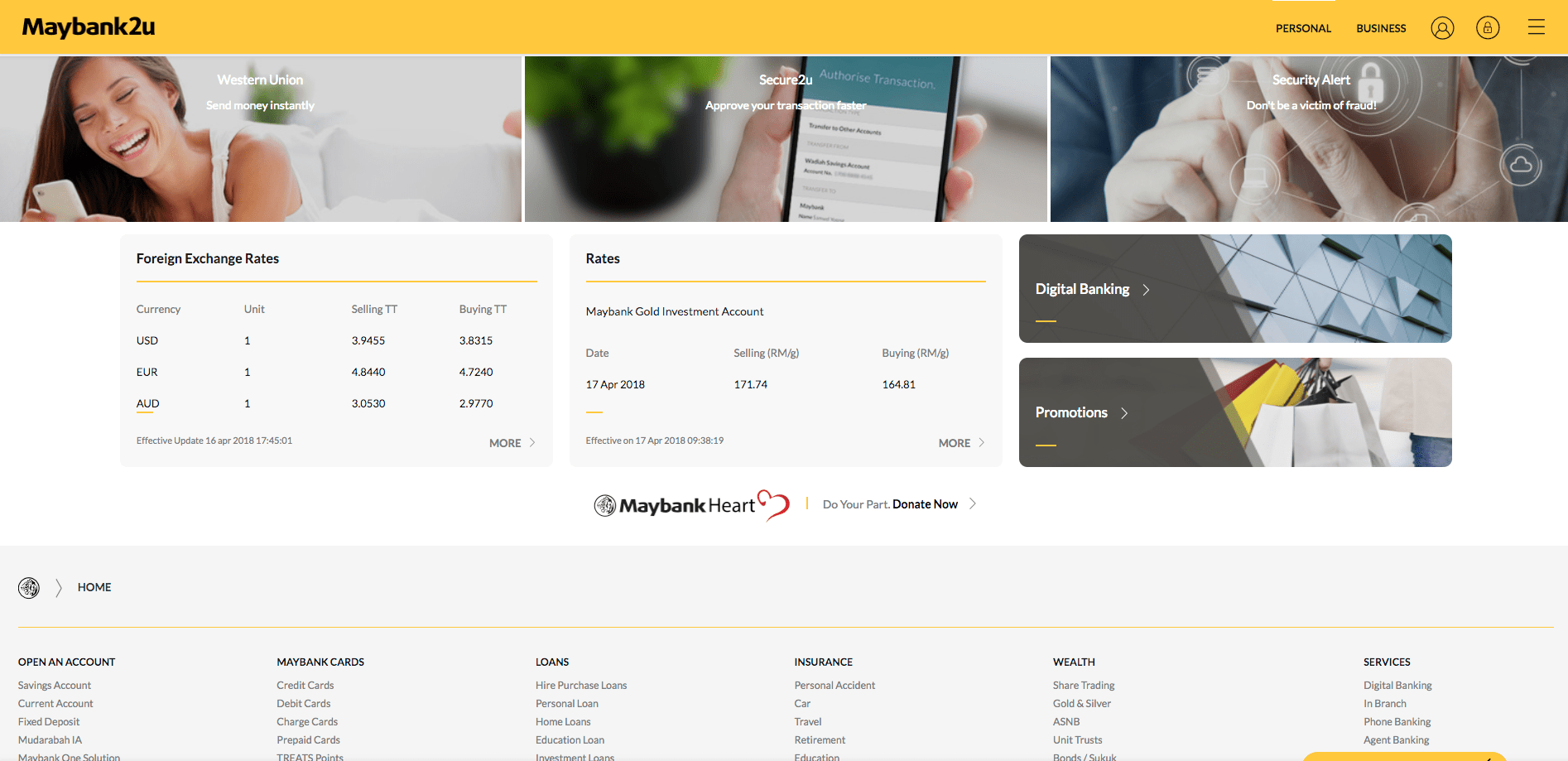 Here's Your First Look At The New Maybank2u site