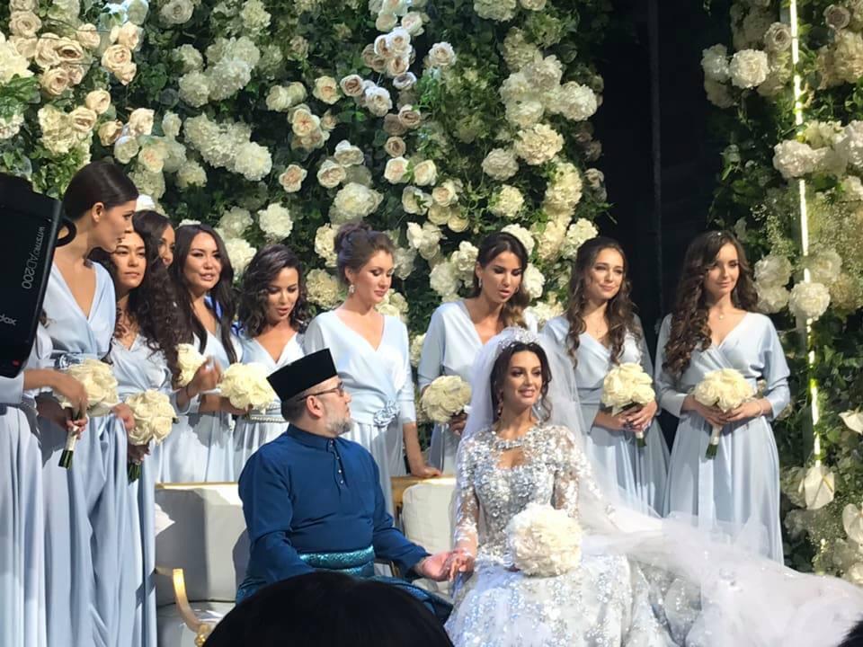 Photos Show Yang DiPertuan Agong Getting Married To A Russian Beauty