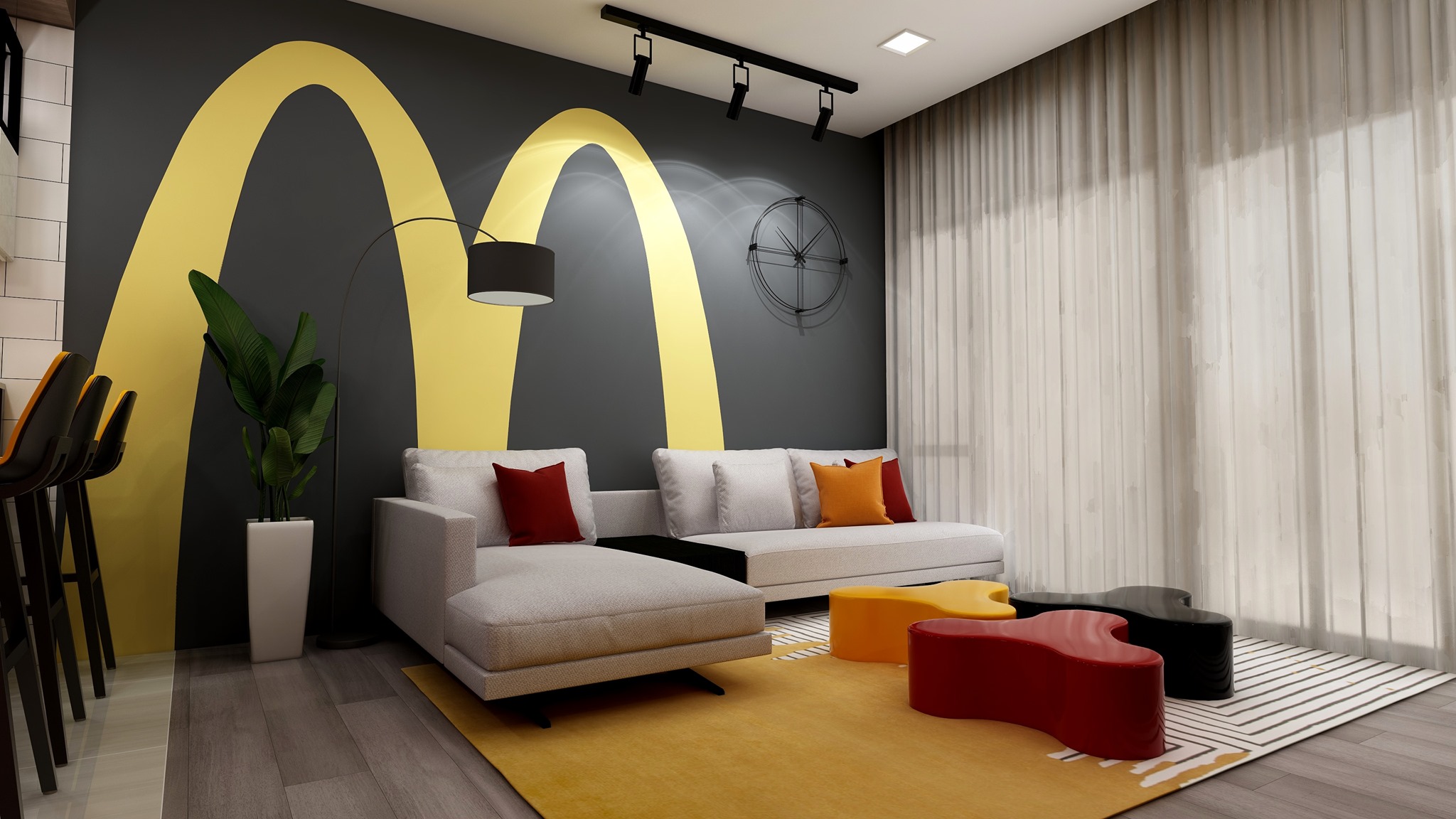 This McDonald's Themed House Is Every Foodie's Childhood Dream Come True