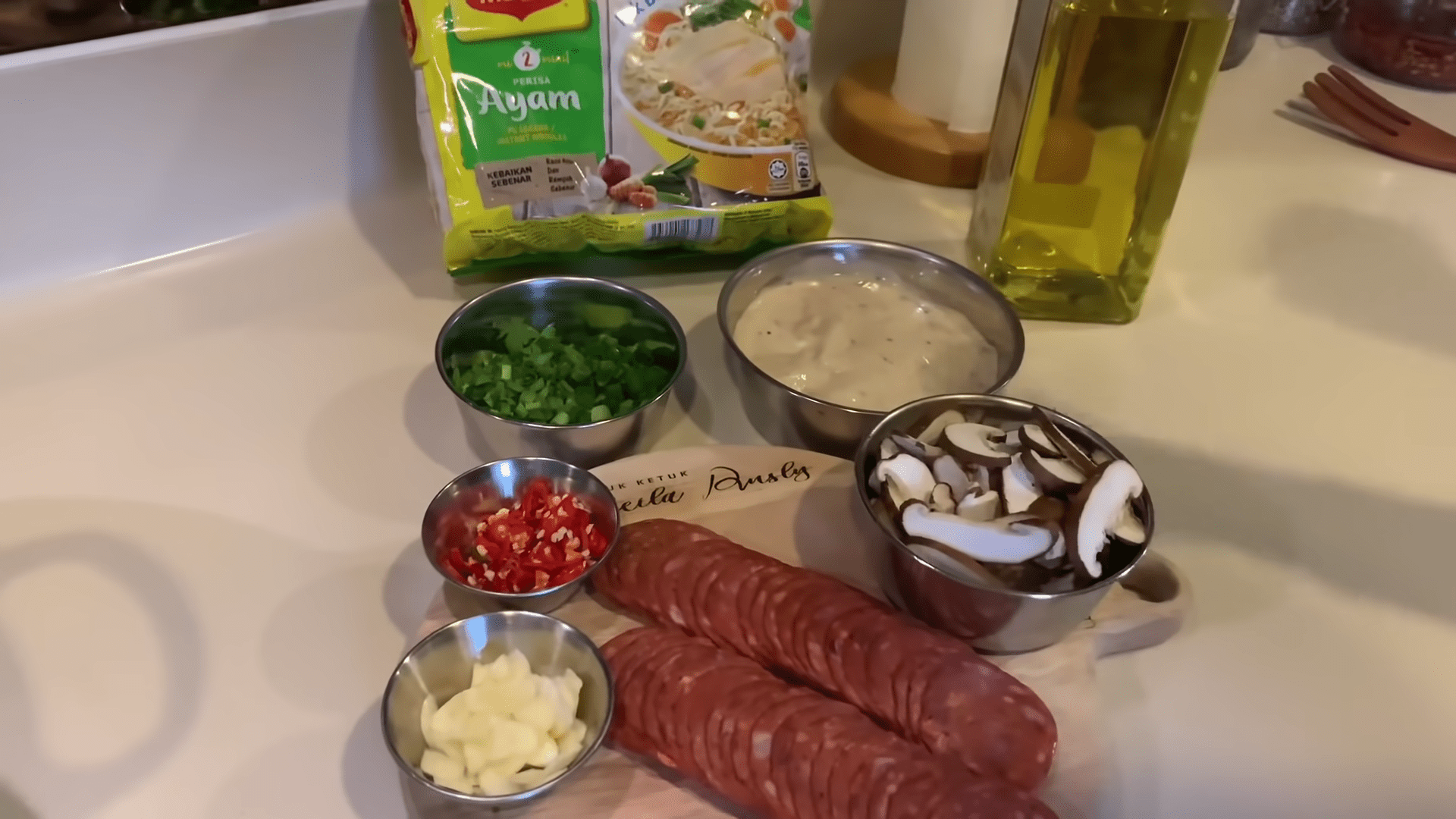 MAGGI Goreng Carbonara By Sheila Rusly Ini Memang Sedap