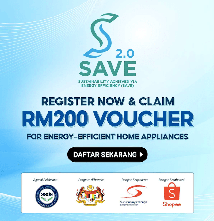 SAVE 2.0 Ini Cara Untuk Anda Tebus eRebat RM200 Jika