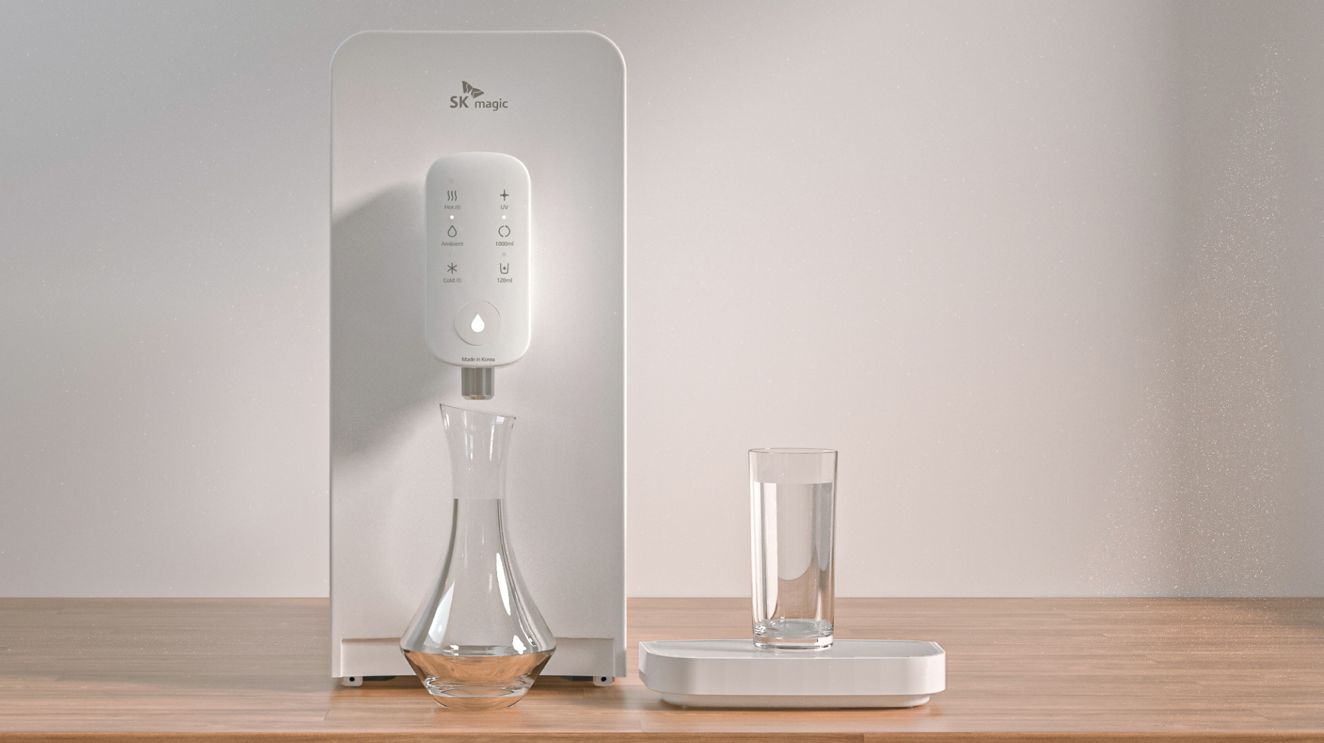 This Sleek Water Purifier Boasts A Tankless System That Requires Minimal Energy & Space