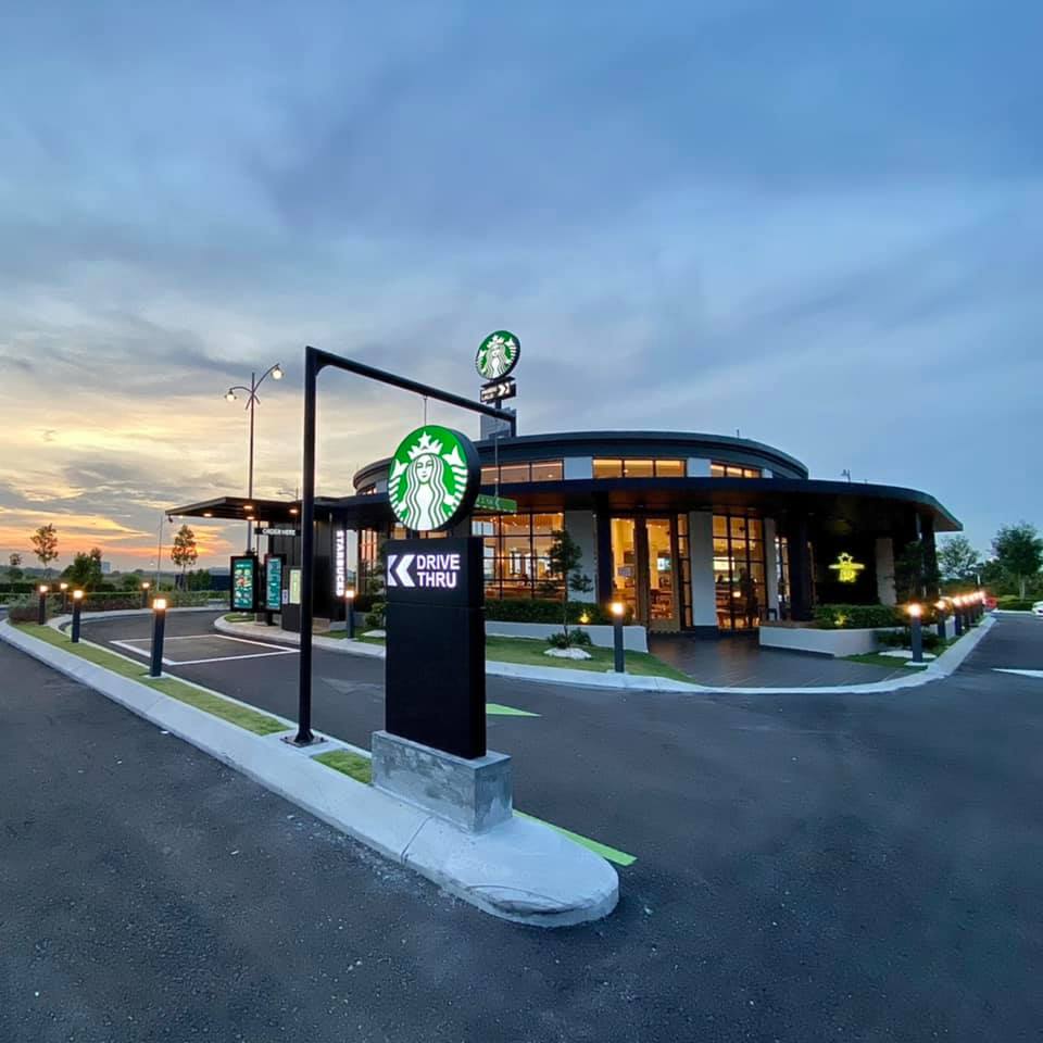 [PHOTOS] Starbucks Malaysia's New Reserve DriveThru In Semenyih Looks
