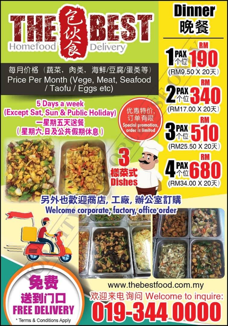 15 Home Catering Services In Klang Valley That Deliver Warm Meals This