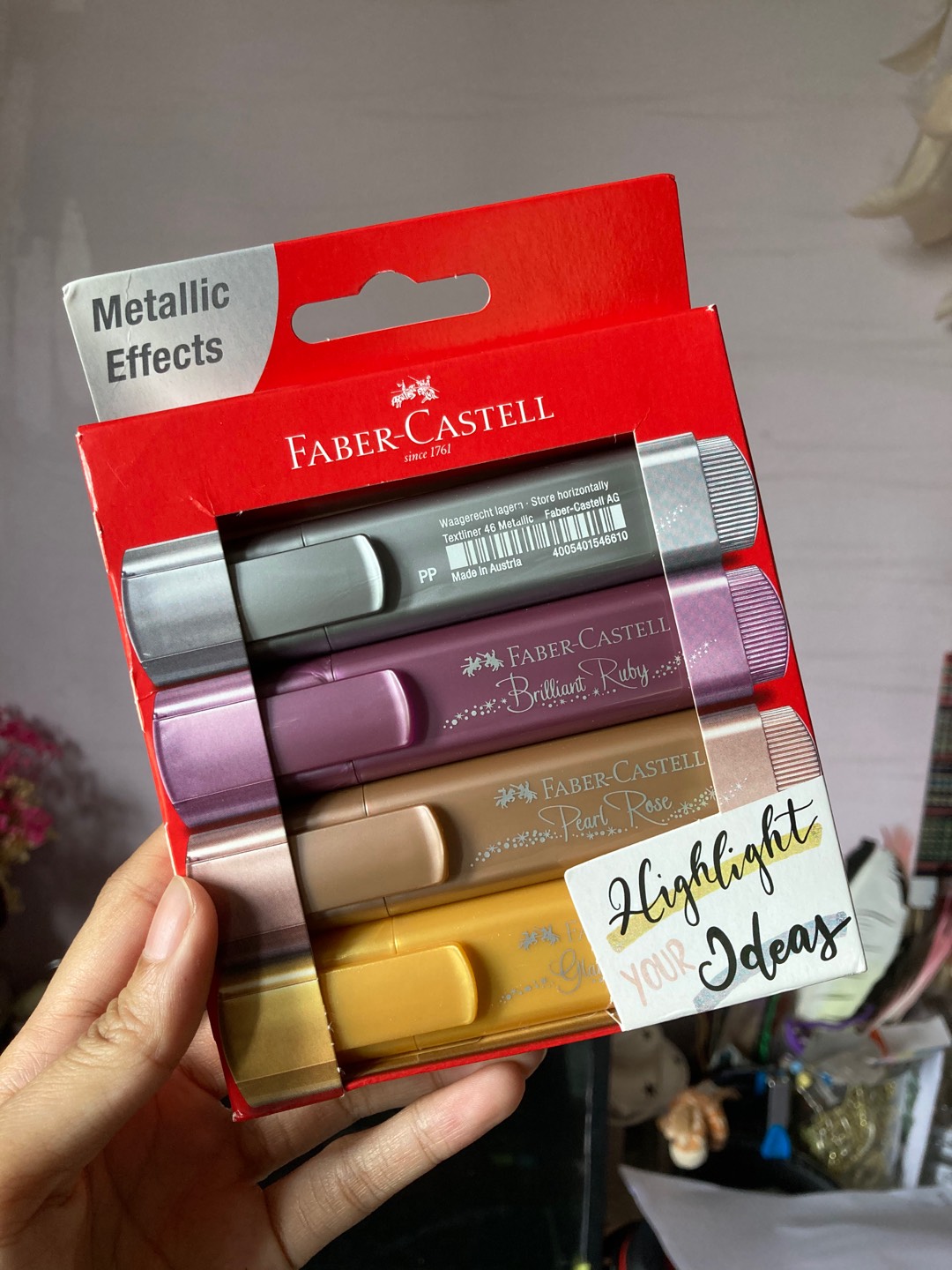 FaberCastell Has Pretty RM4.80 Glitter Highlighters And I Wish I Was