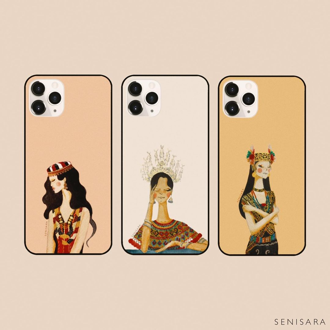 Local Artist Designs Phone Cases Featuring Malaysian Women Of Diverse Cultures
