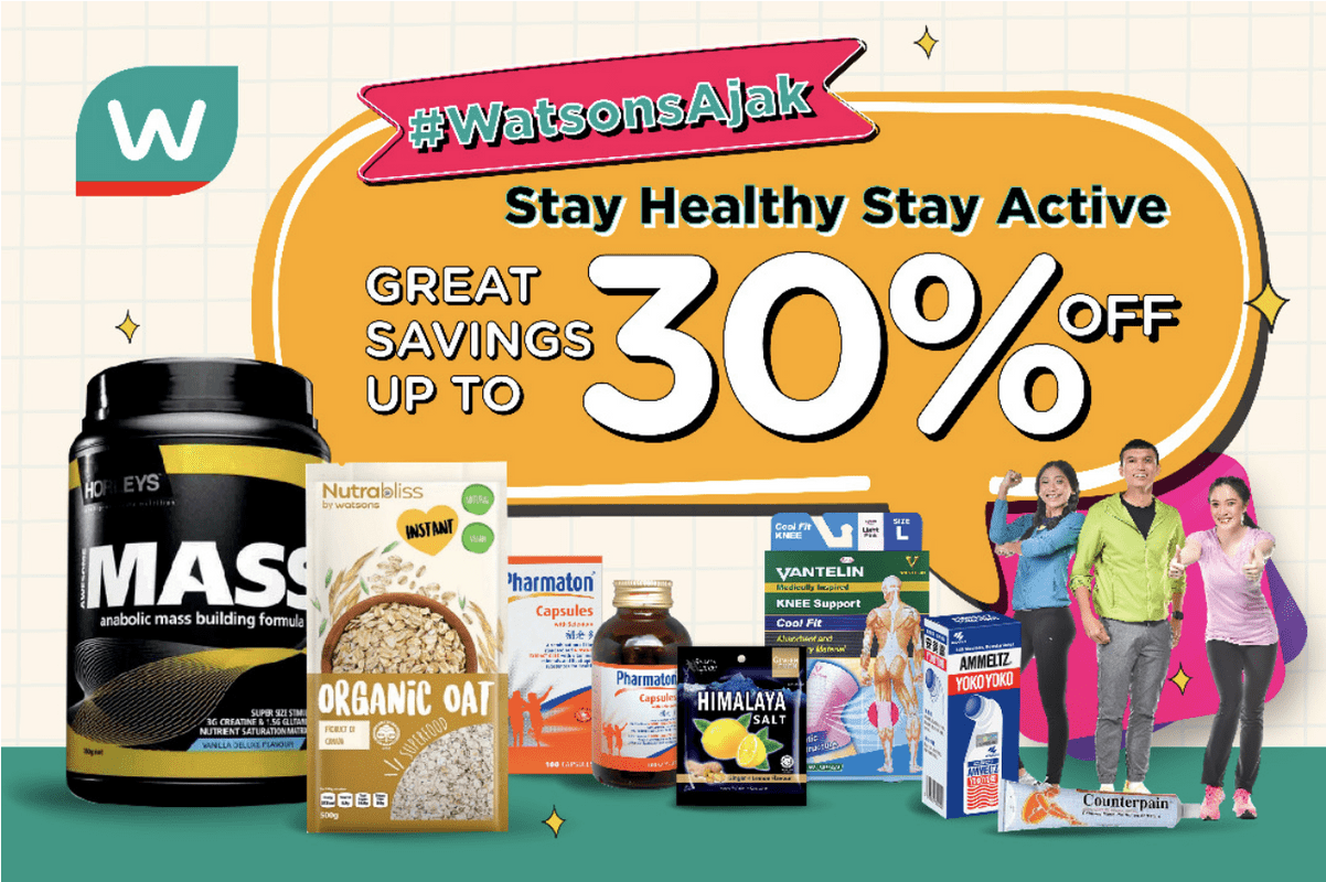 Watsons Partners With Malaysian Athletes To Share Positive Vibes And