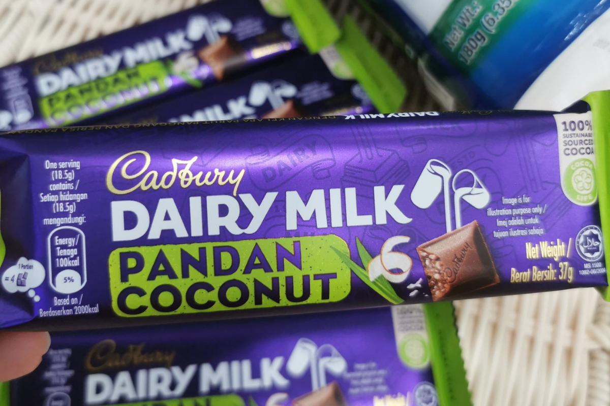 The New LimitedEdition Cadbury Dairy Milk Pandan Coconut Is An Ode To