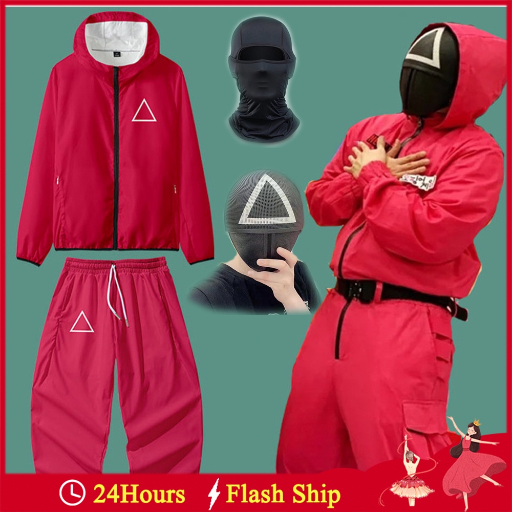 Guy Wears 'Squid Game' Outfit And We Can't Look Away