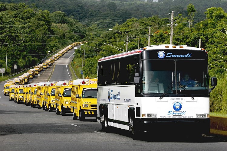PHOTOS Puerto Rico's Transporte Sonnell School Bus Contractors