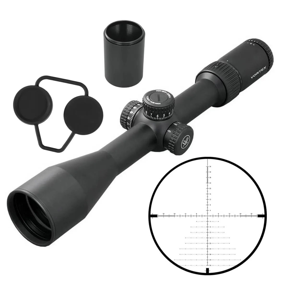 Shop Vortex Diamondback Tactical 624x50 EBR2C MOA FFP w/Sunshade/Lens