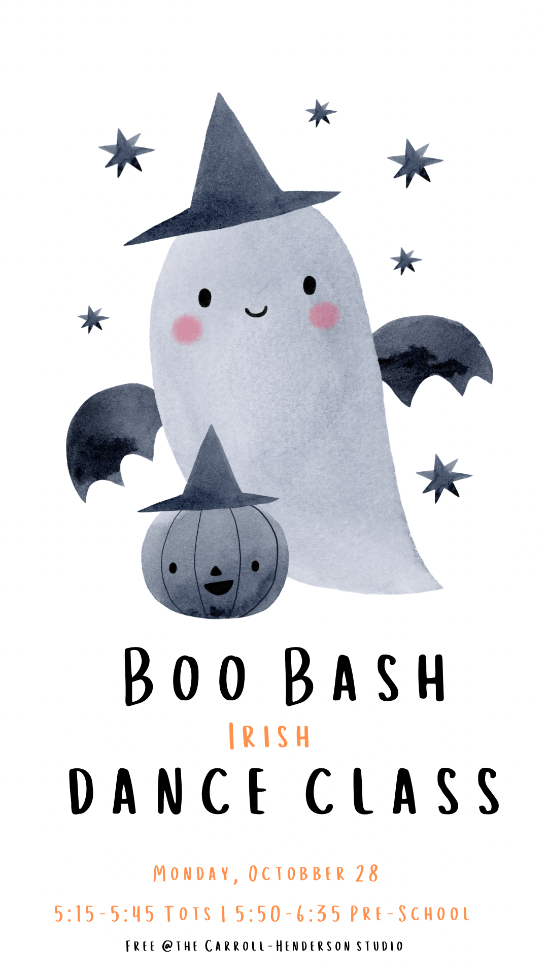 Boo Bash (Irish) Dance Class Seattle's Child