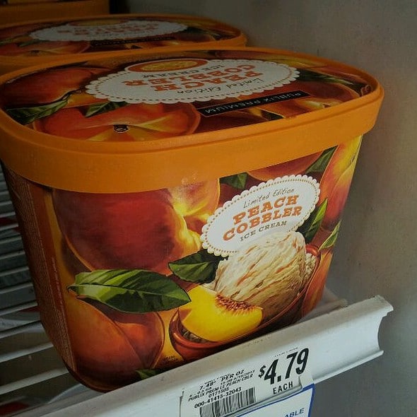 Peach Ice Cream from Publix SecretMenus