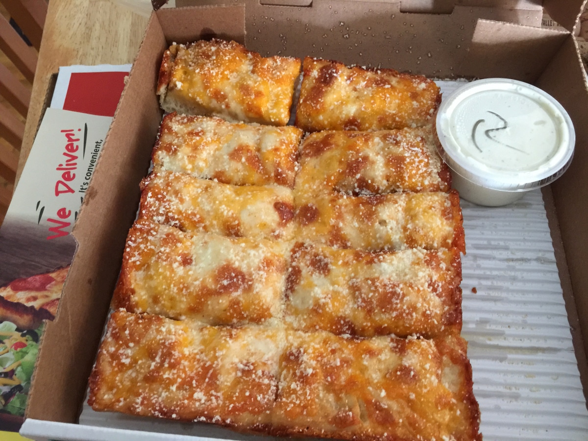 Triple Cheese Turbo Stix from Jet's Pizza Nurtrition & Price