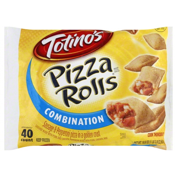 Combination Pizza Rolls from Totino's Nurtrition & Price