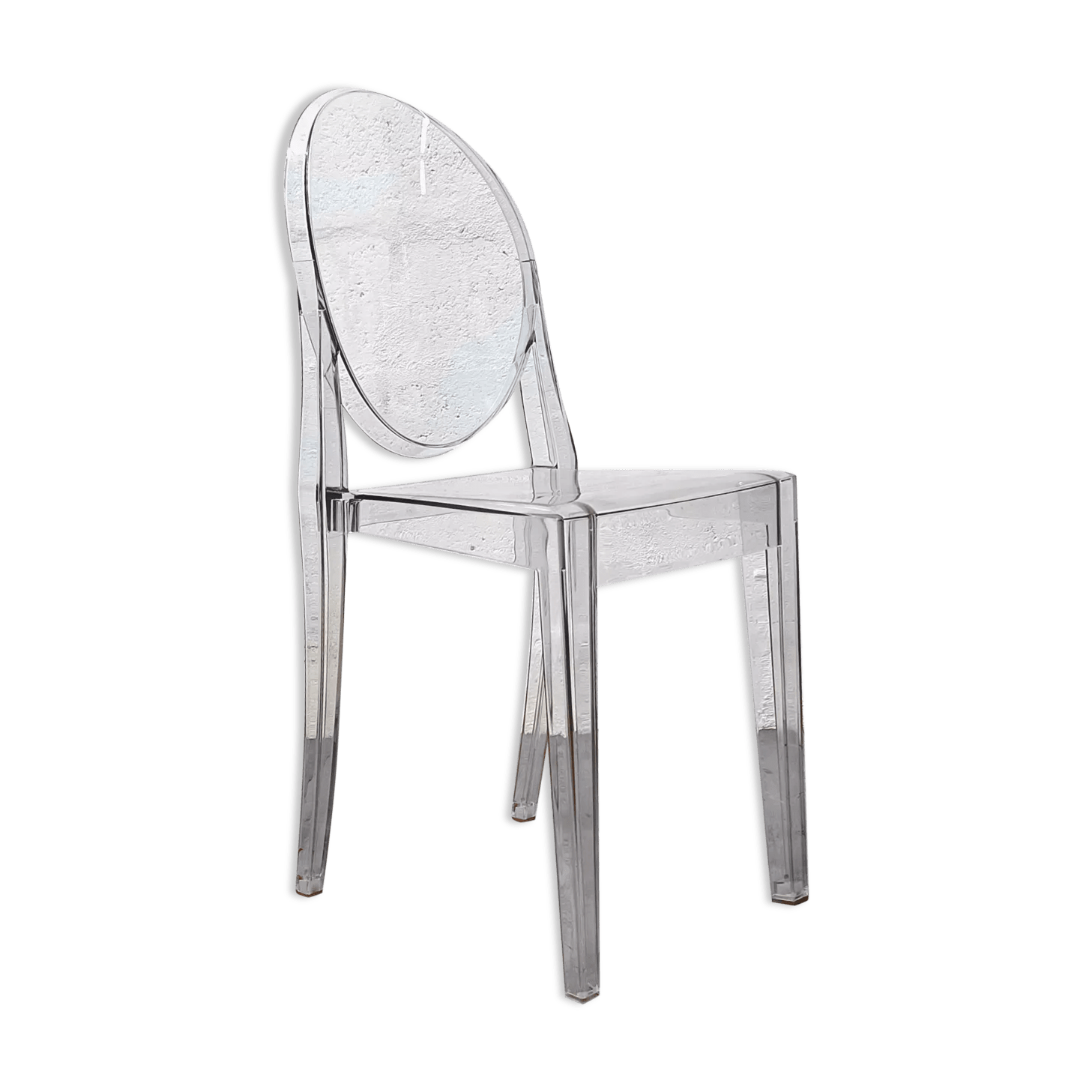 Chaise Kartell Victoria Ghost, Philippe Starck Selency