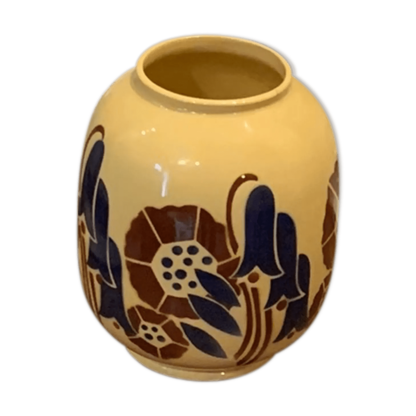 Vase art deco department stores at galeries lafayette Paris moon