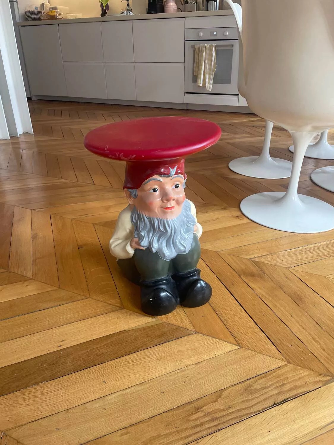 Napoleon model garden gnome side table by Philippe Starck, Kartell