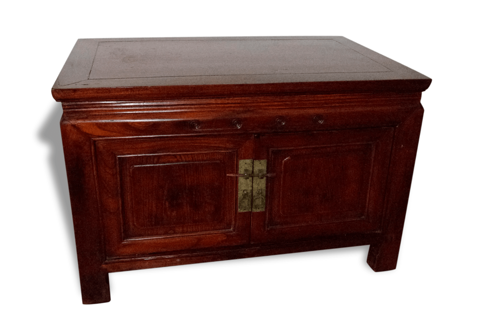 Meuble bas chinois en orme Selency