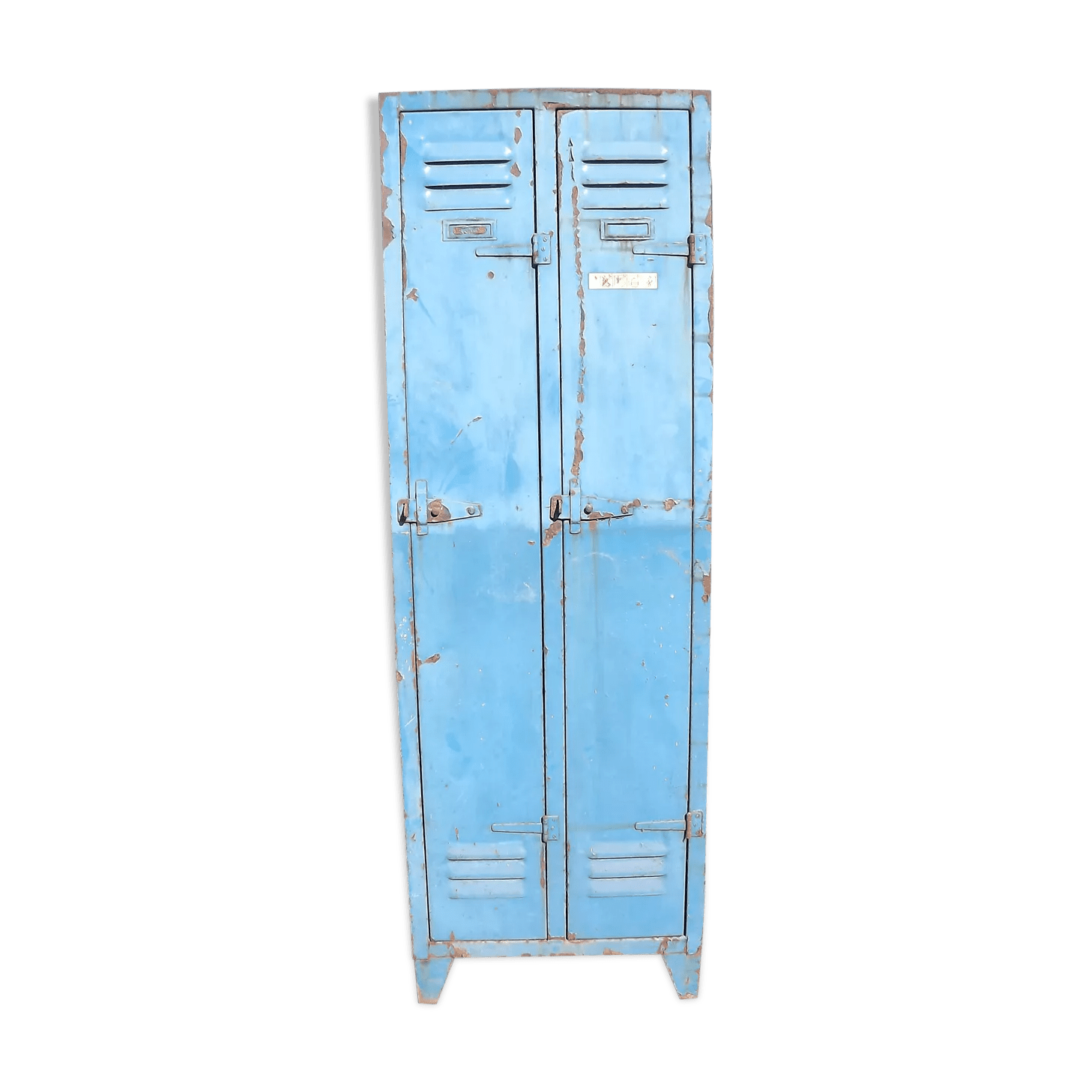 Meuble vestiaire fer industriel Selency