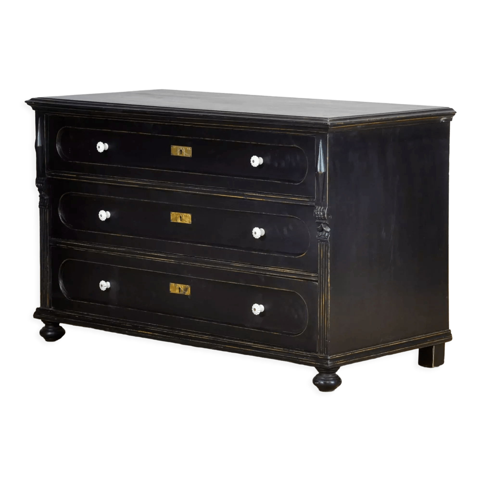 Commode en pin et chêne, vers 1920 Selency