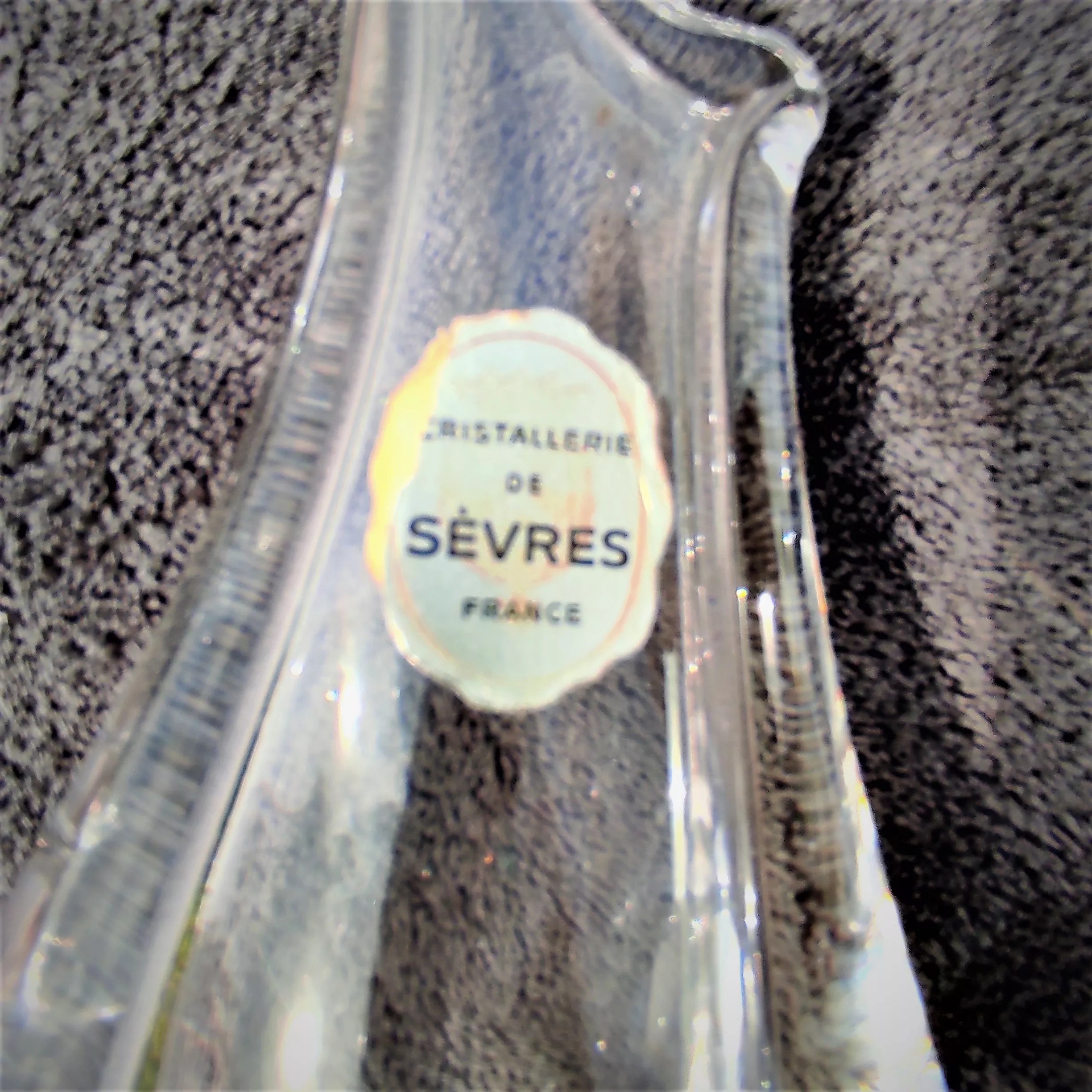 Vase Cristal de Sèvres collection de 1970 Selency