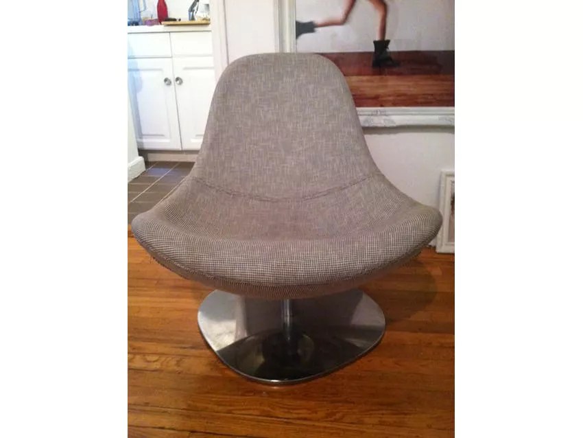 Egg Carl Ojerstam for Ikea Tirup chair Selency