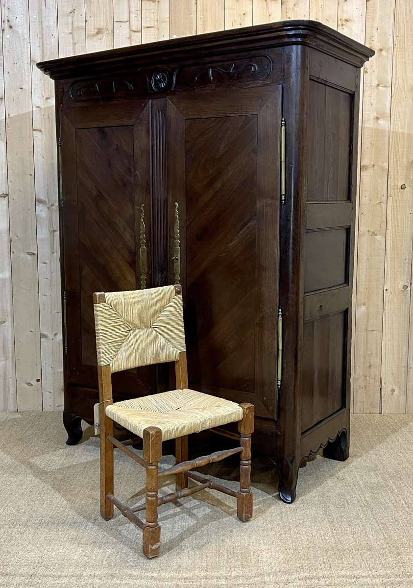 Armoire bretonne en châtaignier du XIXème démontable Selency