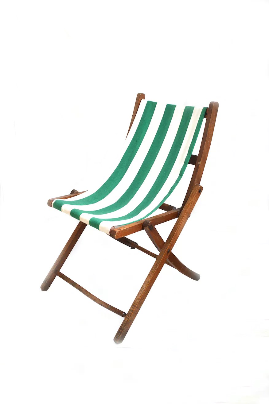 Chaise longue pliante vintage Selency