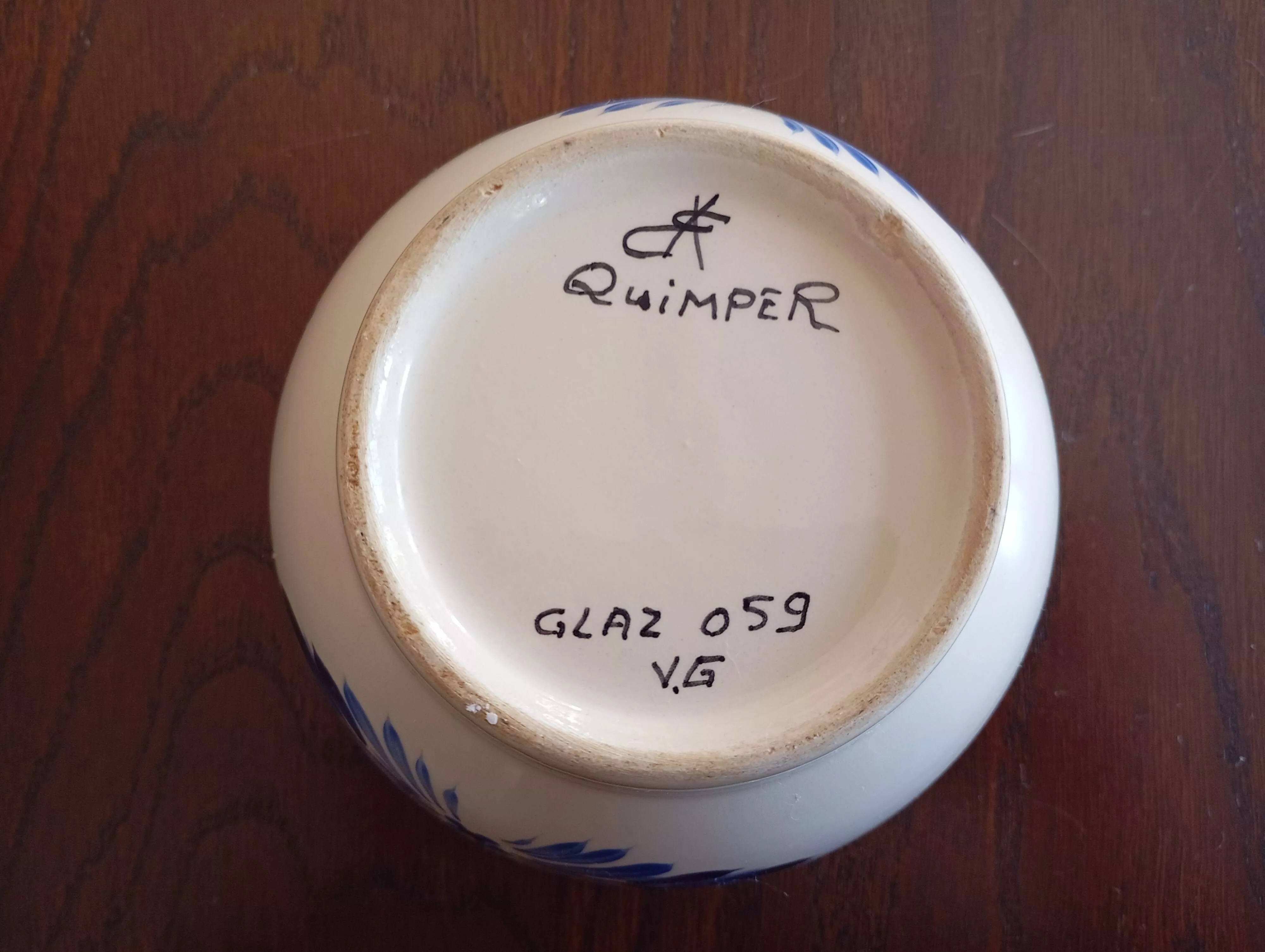 Bol breton fab (faïencerie d'art breton) Selency