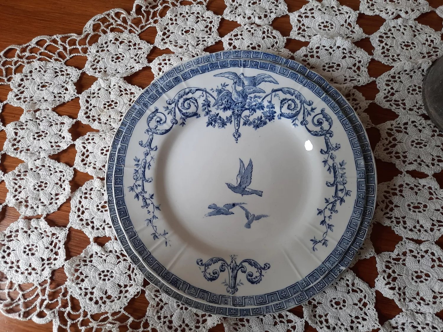 Assiette Gien Marie Selency