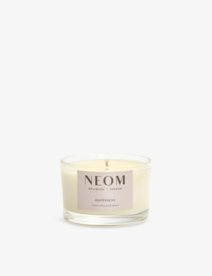 NEOM Happiness travel candle 75g