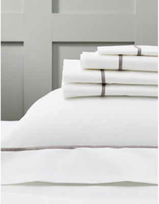 THE WHITE COMPANYSavoy 棉质大号床单 275 厘米 x 275 厘米